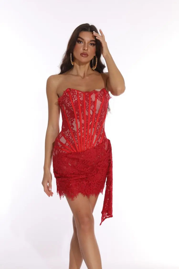 Doll corset dress
